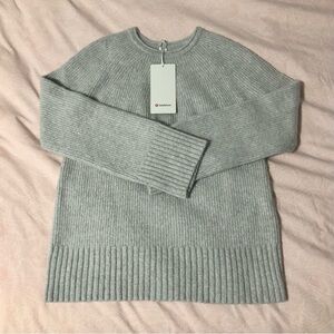 Lululemon Alpaca blend crew sweater